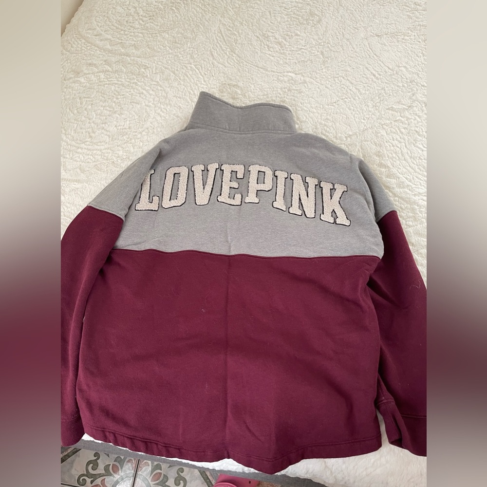 Burgundy pink bs jacket
